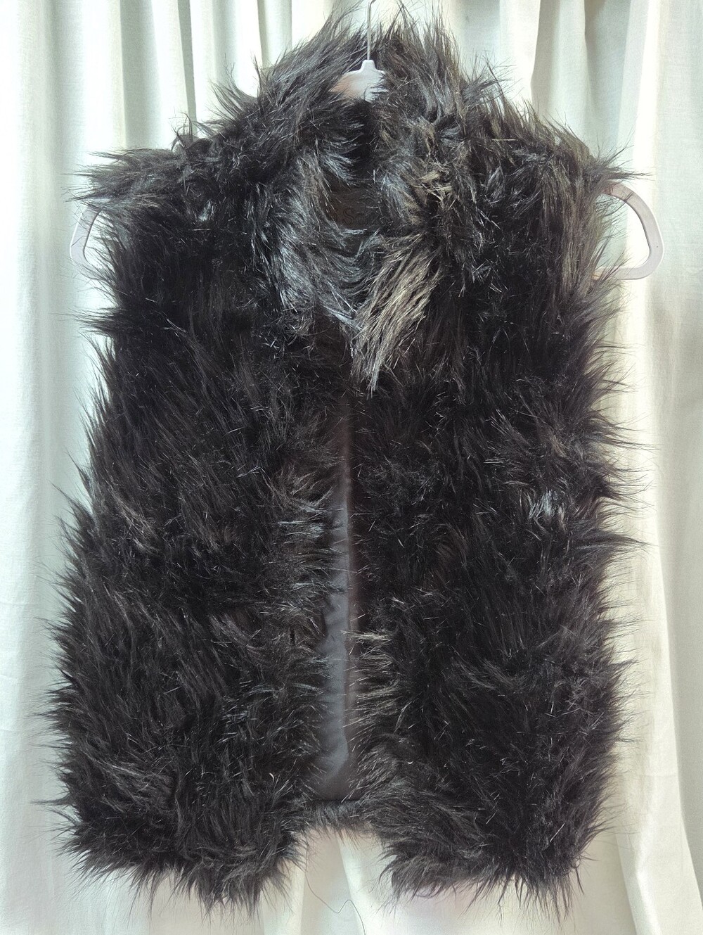 Cavalini Black Fur Vest